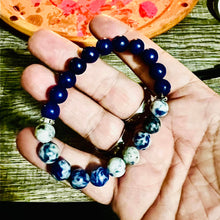 Sodalite and Lapis Lazuli Bracelet