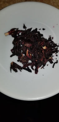 Hibiscus Leaves and Flowers Dried