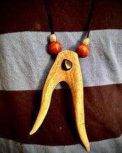 Forked Reindeer Antler Talisman