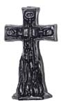 4 1/2" Crucifix Candle