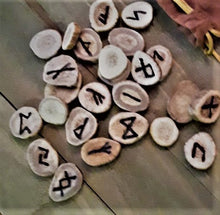 Reindeer Antler rune set